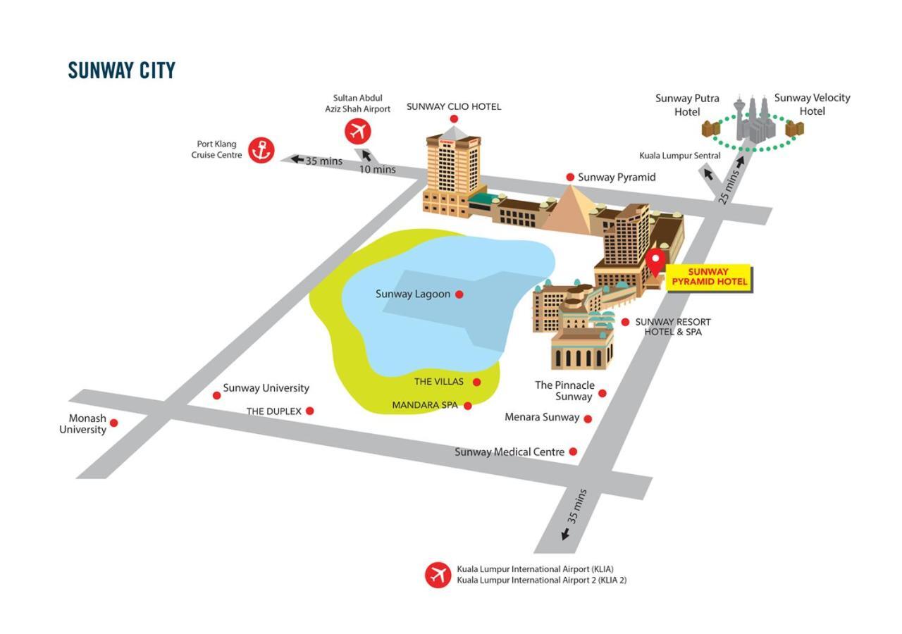 Sunway Pyramid Hotel Subang Jaya Dış mekan fotoğraf